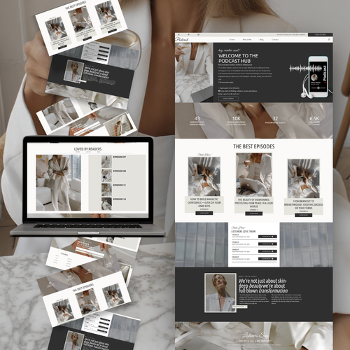 1-Page Systeme Funnel: Minimal Theme