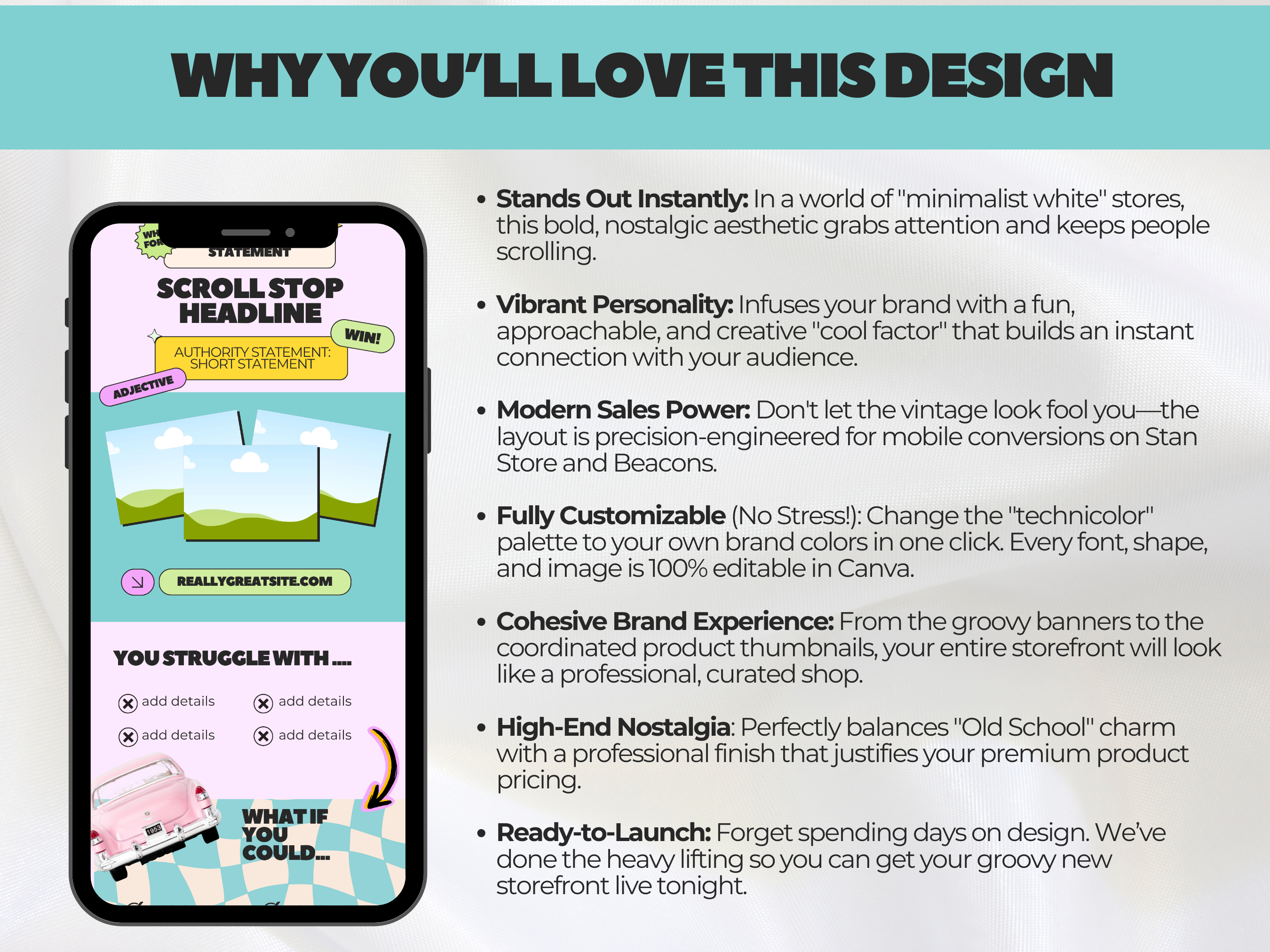 Sales Page Bundle for Stan Store/Beacons