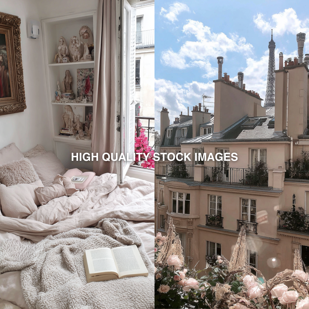 Pastel Paris AI Stock Imagery | 60 Images