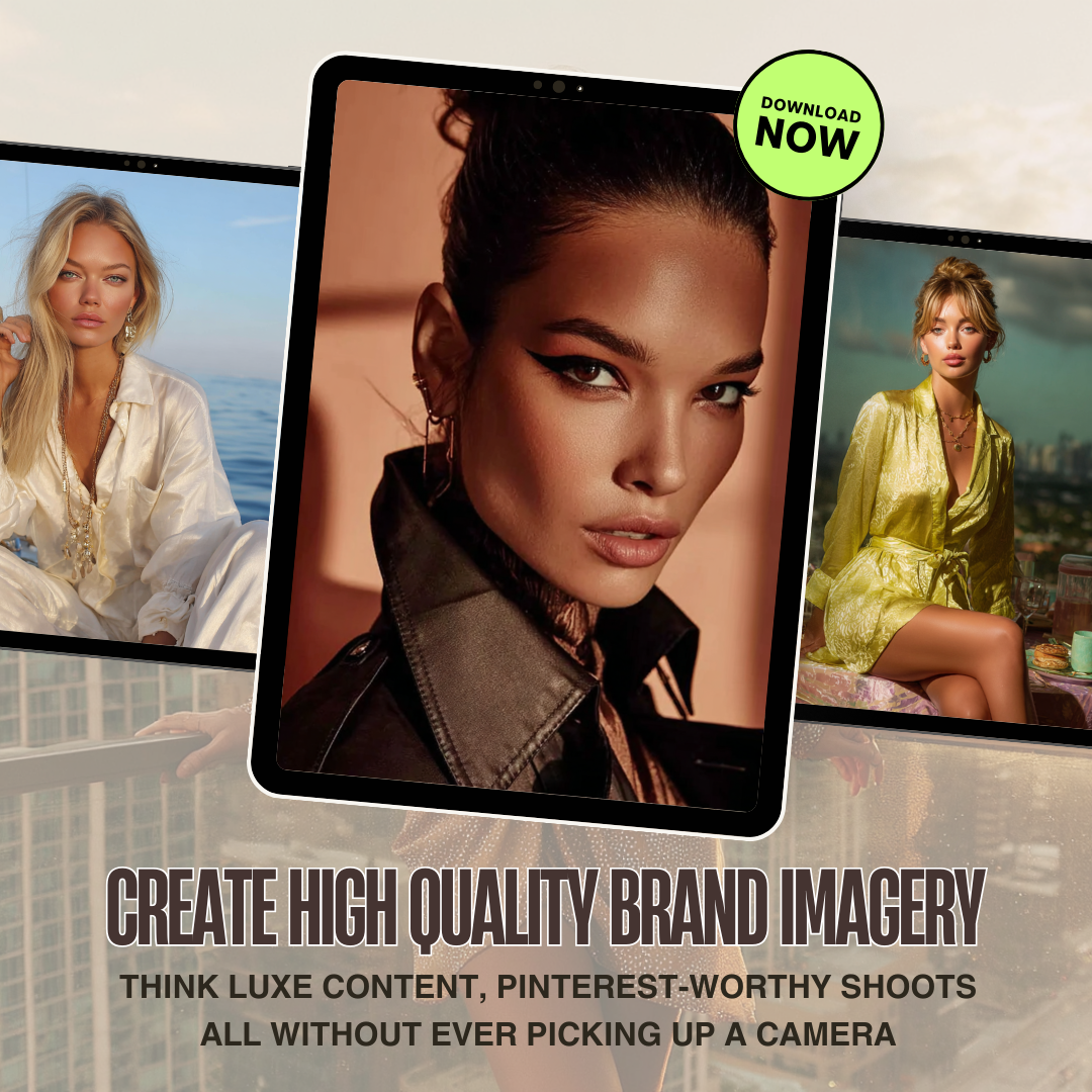 Icon Energy AI Prompt Pack Luxury AI Image Prompts for Influencer-Level Content Creation