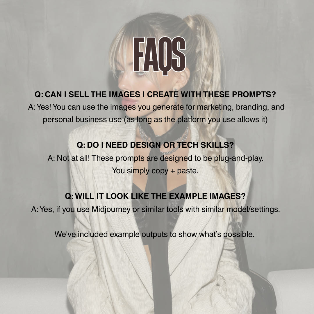 Icon Energy AI Prompt Pack Luxury AI Image Prompts for Influencer-Level Content Creation